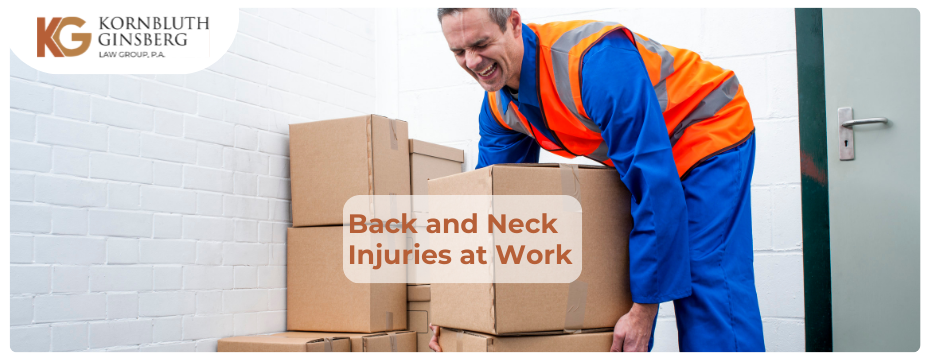 Workers’ Compensation for Back and Neck Injuries at Work