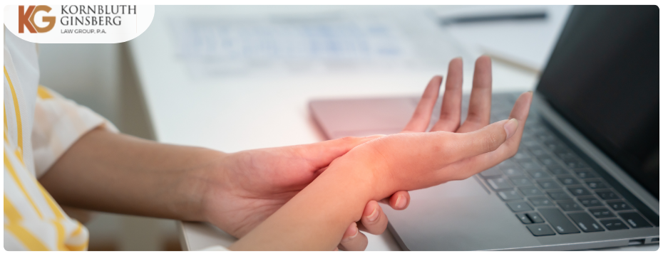 Compensación laboral por lesiones por movimientos repetitivos